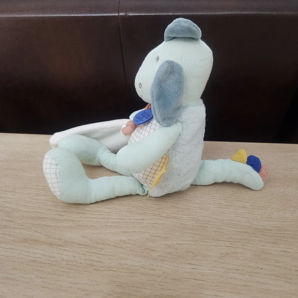 Doudou et Campagnie Paris Calinosaure‎ Dino Teal Doll Plush 10